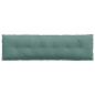 Preview: Rückenkissen Meergrün 180 x 50 cm Cordstoff