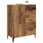 Preview: Sideboard Altholz 69,5 x 34 x 90 cm Holzwerkstoff