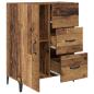 Preview: Sideboard Altholz 69,5 x 34 x 90 cm Holzwerkstoff
