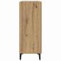 Preview: Sideboard Artisan-Eiche 69,5 x 34 x 90 cm Holzwerkstoff
