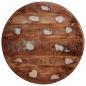 Preview: Nesting-Couchtische 3 Stk. Mehrfarbig Ø 54 x 40 cm