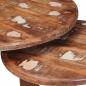 Preview: Nesting-Couchtische 3 Stk. Mehrfarbig Ø 54 x 40 cm
