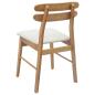 Preview: Esszimmerstuhl 2 pcs Natürlich und hell Massivholz