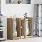 Preview: ARDEBO.de - Golf Schrank Uni Artisan-Eiche 102 x 45 x 85,5 cm