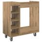 Preview: Golf Schrank Mit Rad Uni Artisan-Eiche 65 x 45 x 98 cm