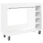 Preview: Golf Schrank Mit Rad Uni Weiß 120 x 45 x 98 cm