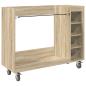 Preview: Golf Schrank Mit Rad Uni Sonoma-Eiche 65 x 45 x 98 cm