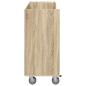 Preview: Golf Schrank Mit Rad Uni Sonoma-Eiche 65 x 45 x 98 cm