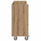 Preview: Golf Schrank Mit Rad Uni Artisan-Eiche 120 x 45 x 98 cm
