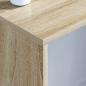 Preview: Wandtisch Sonoma-Eiche 100 x 45 x 30 cm Holzwerkstoff