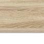 Preview: Wandtisch Sonoma-Eiche 100 x 45 x 30 cm Holzwerkstoff