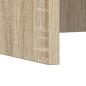Preview: Wandtisch Sonoma-Eiche 100 x 45 x 30 cm Holzwerkstoff