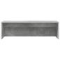 Preview: Wandtisch Beton Grau 100 x 45 x 30 cm Holzwerkstoff
