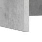 Preview: Wandtisch Beton Grau 100 x 45 x 30 cm Holzwerkstoff