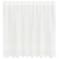 Preview: Spitzenvorhang mit Vorhängen Floral Weiß 100 x 150 cm Polyester