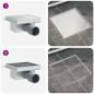 Preview: 2 in 1 Duschabfluss Silber 15 x 15 cm Edelstahl 304