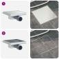 Preview: 2 in 1 Duschabfluss Silber 20 x 20 cm Edelstahl 304
