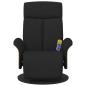 Preview: Massage Relaxsessel Schwarz 79 x 87 x 104.5 cm Stoff