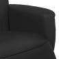 Preview: Massage Relaxsessel Schwarz 71 x 90 x 105 cm Kunstleder