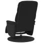 Preview: Massage Relaxsessel Schwarz 91 x 71 x 105.5 cm Samt