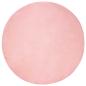 Preview: Kunstfell Hasen Teppich Olite Rosa Ø 100 cm Polyester