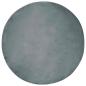 Preview: ARDEBO.de - Kunstfell Hasen Teppich Olite Anthrazit Ø 80 cm Polyester