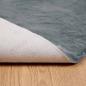 Preview: Kunstfell Hasen Teppich Olite Anthrazit Ø 80 cm Polyester