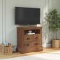 Preview: Aufbewahrungsschrank Braun 60 x 30 x 60 cm Massivholz Teak