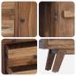 Preview: Sideboard mit Schubladen Braun 100 x 30 x 68 cm Massivholz Teak