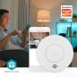 Preview: SmartLife Smoke Detector | Wi-Fi | Battery Powered | Sensor life cycle: 10 year | EN 14604 | Max. battery life: 120 Months