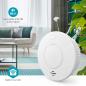 Preview: SmartLife Smoke Detector | Wi-Fi | Battery Powered | Sensor life cycle: 10 year | EN 14604 | Max. battery life: 120 Months