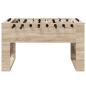 Preview: Fußballtisch 2 pcs Sonoma-Eiche 146,5 x 74 x 85 cm