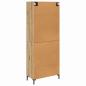 Preview: Highboard 2 pcs Artisan-Eiche 69,5 x 34 x 180 cm Holzwerkstoff