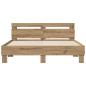 Preview: Bettrahmen Artisan-Eiche 160 x 200 cm Holzwerkstoff