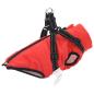 Preview: ARDEBO.de - Hundemantel Rot L40 Fleece und Polyester