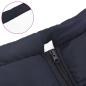 Preview: ARDEBO.de - Hundemantel mit Geschirr Marineblau 3XL Fleece und Polyester