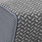 Preview: Kopfkissen mit Kissen Grau 60 x 34 x 11 cm Polyester