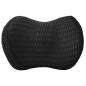 Preview: Kopfkissen mit Kissen Schwarz 31 x 23 x 14 cm 4D Mesh