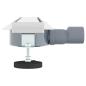 Preview: Duschablauf 2-in-1 mit 360° Siphon Silber 60 cm Edelstahl 304