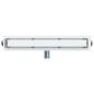 Preview: Duschablauf 2-in-1 mit 360° Siphon Silber 60 cm Edelstahl 304