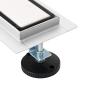 Preview: Duschablauf 2-in-1 mit 360° Siphon Silber 60 cm Edelstahl 304