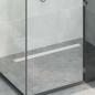 Preview: ARDEBO.de - Duschablauf 2-in-1 mit 360° Siphon Silber 90 cm Edelstahl 304