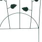 Preview: Gartenzaun Spalier 3 pcs Grün 112 x 40 cm Stahl