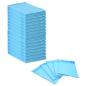 Preview: ARDEBO.de - Haustier Training Pad 50 pcs Blau und Weiß 60 x 60 cm