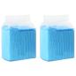 Preview: Haustier Training Pad 100 pcs Blau und Weiß 120 x 80 cm