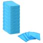 Preview: ARDEBO.de - Haustier Training Pad 300 pcs Blau und Weiß 120 x 80 cm