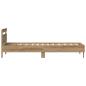 Preview: Bettrahmen Artisan-Eiche 75 x 190 cm Holzwerkstoff