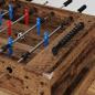 Preview: Tischfußballtisch Altholz 125 x 60,5 x 80 cm Holzwerkstoff