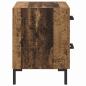Preview: Nachttisch Altholz 40 x 35 x 47,5 cm Holzwerkstoff