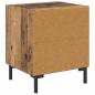 Preview: Nachttisch Altholz 40 x 35 x 47,5 cm Holzwerkstoff